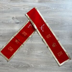 Jay Shri Raam Sjaal (Rood & Geel)