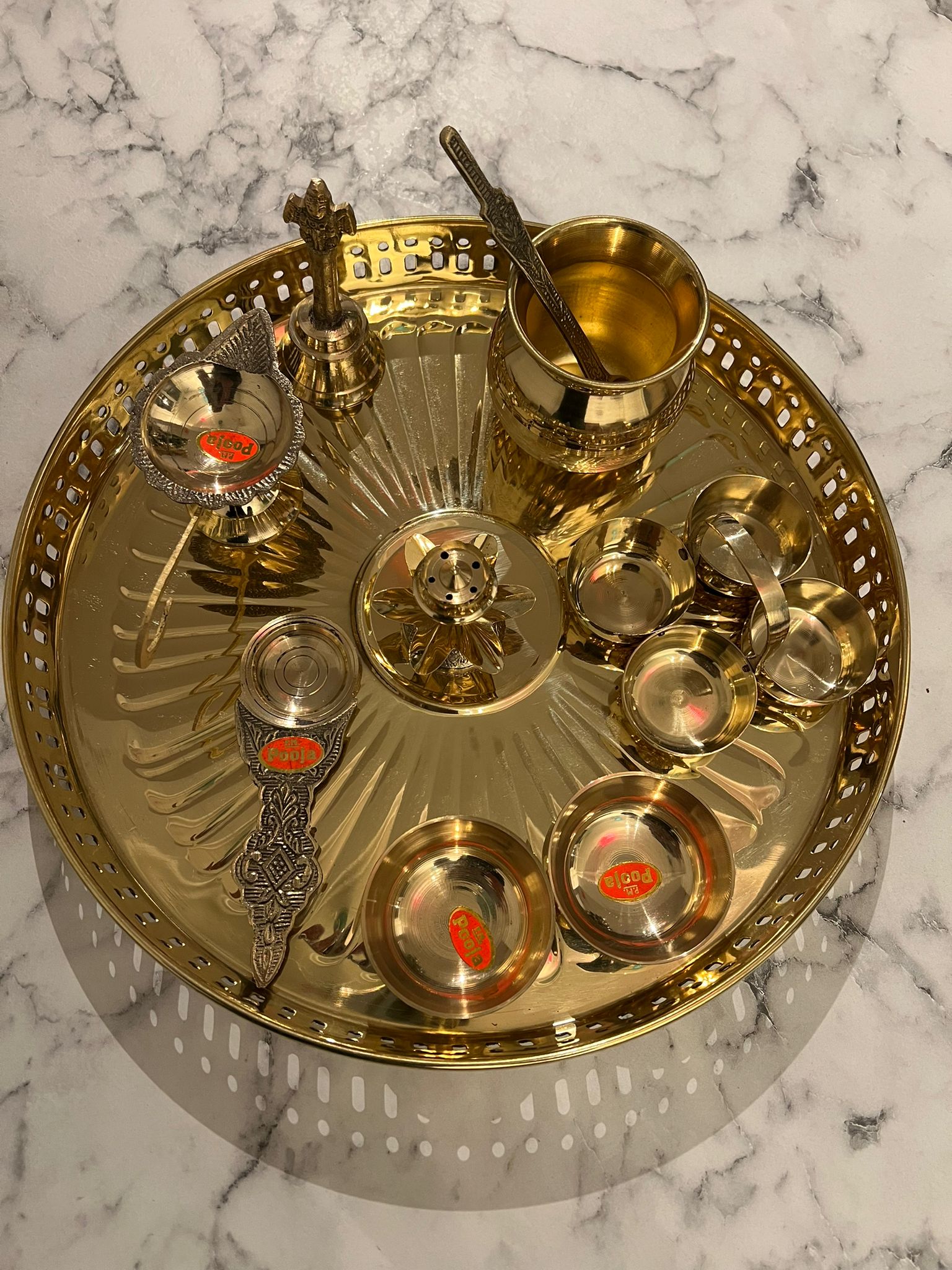 Compleet Puja Thali Set