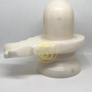 Witte Marmer Shivling